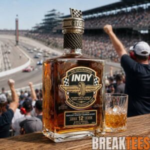 Indy 500 110th Anniversary Limited Edition Whiskey Bottle 1