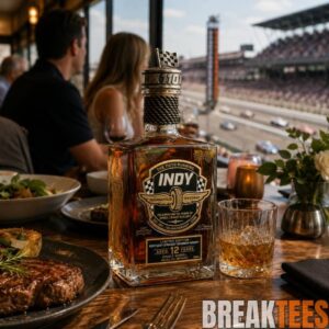 Indy 500 110th Anniversary Limited Edition Whiskey Bottle 2