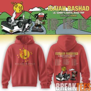 Isaiah Rashad Lil Sunny’s Awful Road Trip Tour Hoodie