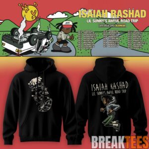 Isaiah Rashad Lil Sunny's Awful Road Trip Tour Hoodie 1