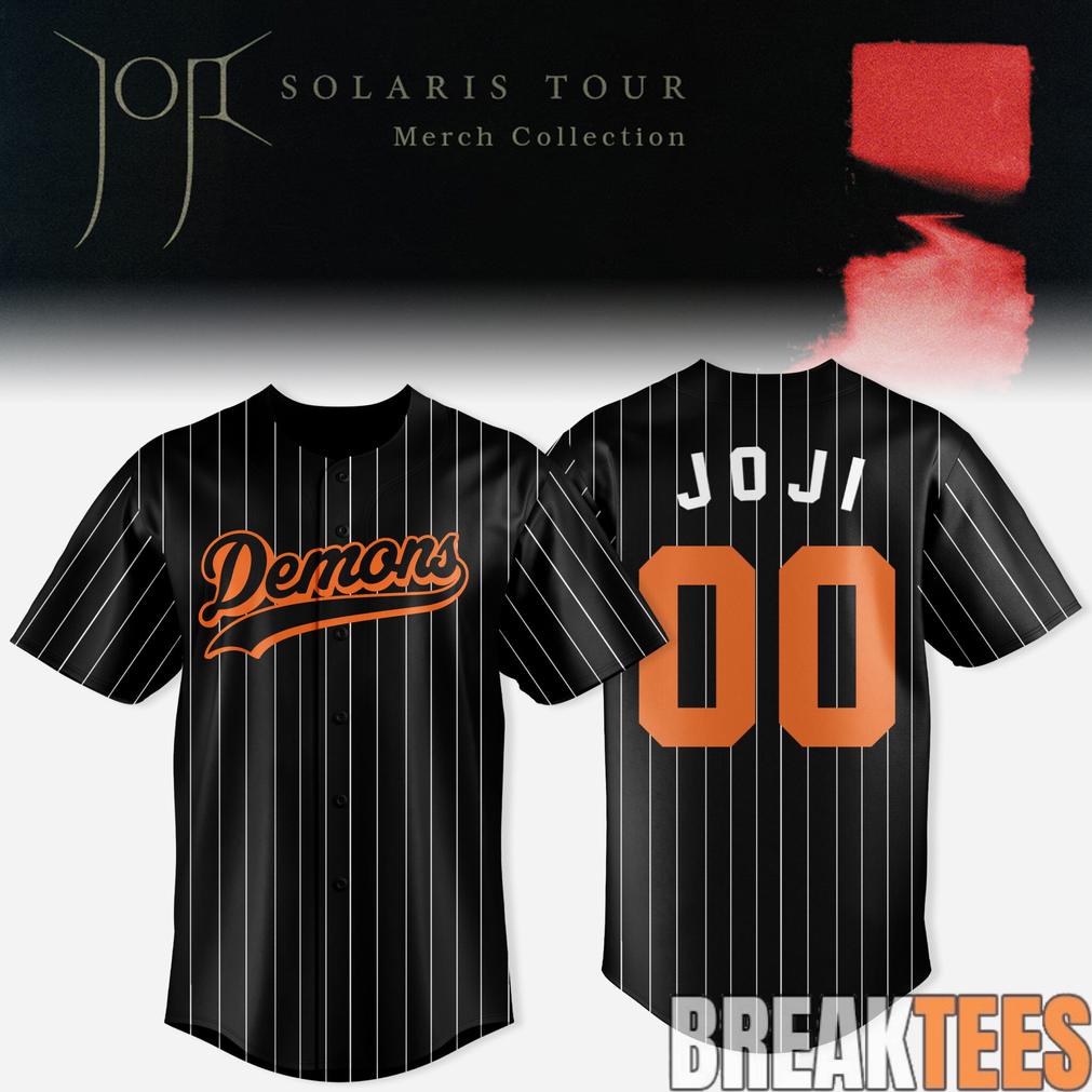 JOJI Solaris Tour 2026 Special Baseball Jersey JOJI Solaris Tour 2026 Special Baseball Jersey