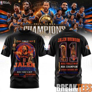 Jalen Brunson New York Knicks 2026 NBA Finals MVP Shirt