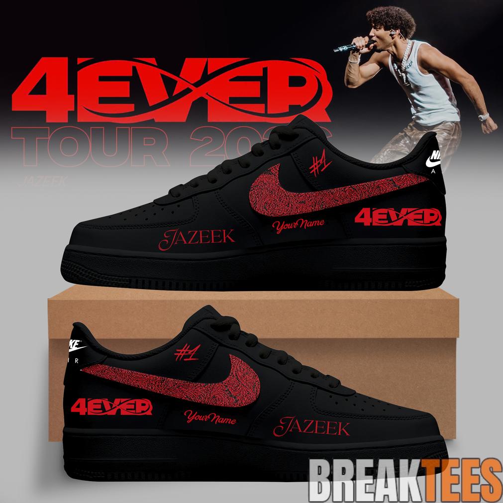 Jazeek – 4EVER Tour 2026 Custom Air Force 1 Shoes Jazeek – 4EVER Tour 2026 Custom Air Force 1 Shoes
