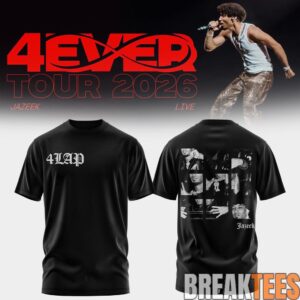 Jazeek – 4EVER Tour 2026 Special Black T-Shirt