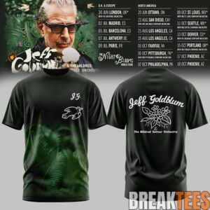 Jeff Goldblum Tour 2026 Shirt 1