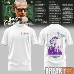 Jeff Goldblum Tour 2026 Shirt 3