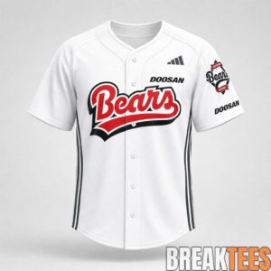 Jensen Huang Korean Pro Baseball Bears Baseball Jersey 1