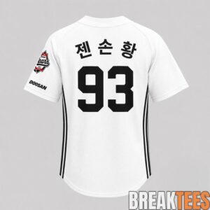 Jensen Huang Korean Pro Baseball Bears Baseball Jersey 2