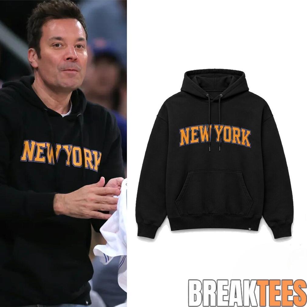 Jimmy Fallon New York Knicks Game 4 Hoodie Jimmy Fallon New York Knicks Game 4 Hoodie