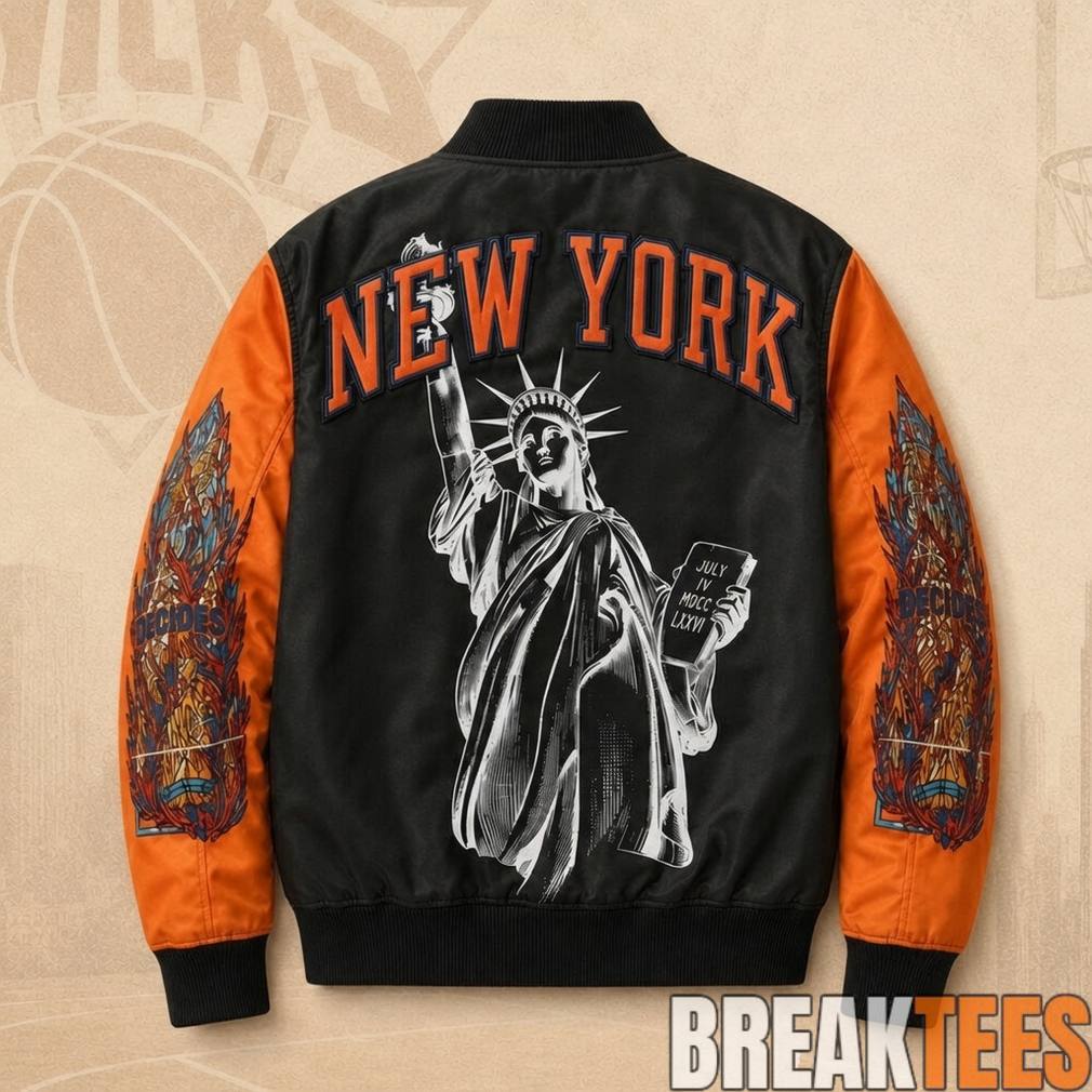 Jordan Clarkson Knicks NBA Finals 2026 Bomber Jacket Jordan Clarkson Knicks NBA Finals 2026 Bomber Jacket