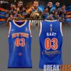 Johnson Champions New York Knicks NBA 2026 Jersey