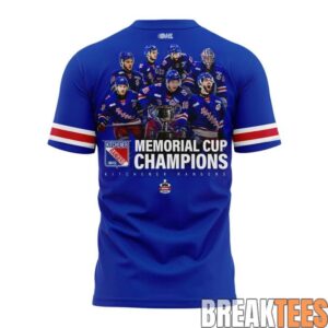 Kitchener Rangers 2026 Memorial Cup Champions Shirt 2