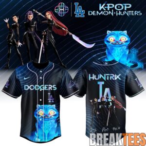 LA Dodgers KPop Demon Hunters 2026 Baseball Jersey