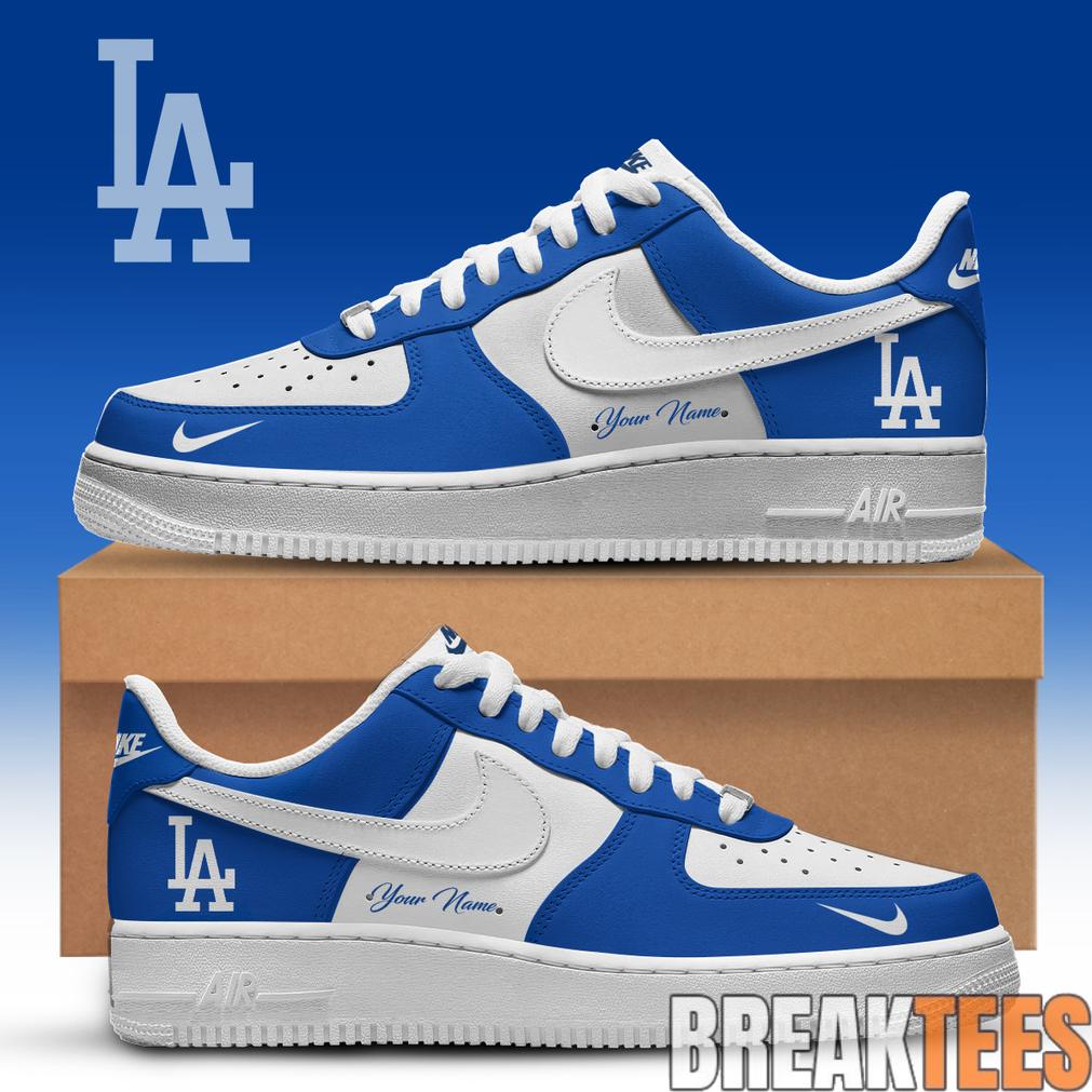 LA Dodgers Special Edition Air Force 1 Low Custom For Fans LA Dodgers Special Edition Air Force 1 Low Custom For Fans