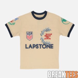 Lapstone x USMNT US National Team Phily Ringer Tee