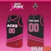 New York Liberty x Rock The Pink 2026 Custom Jersey New York Liberty x Rock The Pink 2026 Custom Jersey