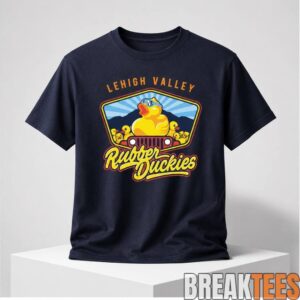 Lehigh Valley IronPigs Rubber Duckies Duck Night Shirt