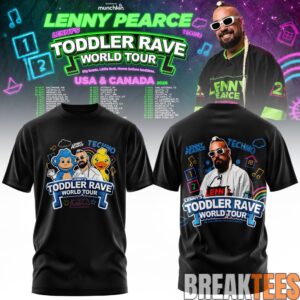 Lenny Pearce Toddler Rave World Tour T-Shirt