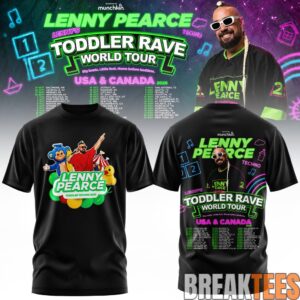 Lenny Pearce Toddler Rave World Tour T-Shirt 1