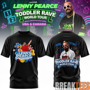 Lenny Pearce Toddler Rave World Tour T-Shirt 3
