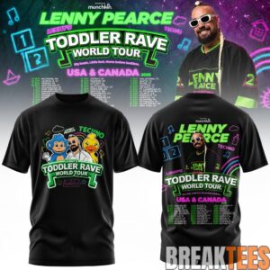 Lenny Pearce Toddler Rave World Tour T-Shirt 4