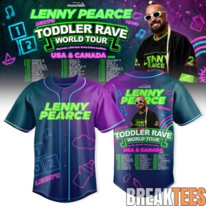 Lenny Pearce Toddler Rave World Tour Baseball Jersey