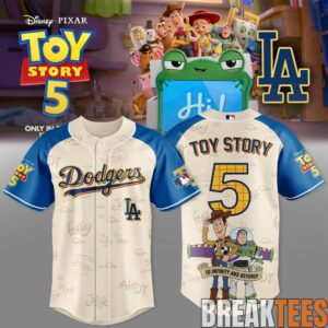 Los Angeles Dodgers x Toy Story 5 Theme Nights Limited Edition Jersey