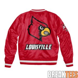 Louisville Cardinals Too Nice Special Bomber Jacket 2