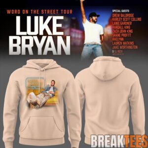 Luke Bryan Word On The Street Tour Limited Edition Hoodie 3