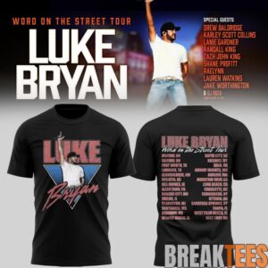 Luke Bryan Word On The Street Tour Special Edition T-Shirt 2