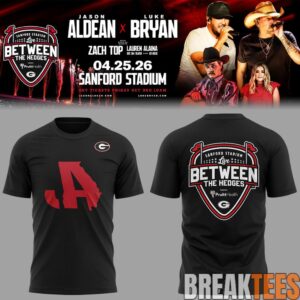 Luke Bryan x Jason Aldean 'Live Between The Hedges' Limited Edition T-Shirt 1 Luke Bryan x Jason Aldean 'Live Between The Hedges' Limited Edition T-Shirt 1