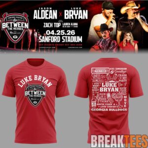 Luke Bryan x Jason Aldean 'Live Between The Hedges' Limited Edition T-Shirt 3 Luke Bryan x Jason Aldean 'Live Between The Hedges' Limited Edition T-Shirt 3
