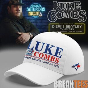 Luke Combs “My Kinda Saturday Night Tour” 2026 x Toronto Blue Jays Hat 1