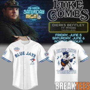Luke Combs “My Kinda Saturday Night Tour” 2026 x Toronto Blue Jays Jersey