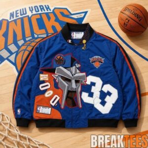 MF DOOM x New York Knicks Champions Bomber Jacket 2026