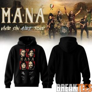 Maná “Vivir Sin Aire Tour” Edition Hoodie 3