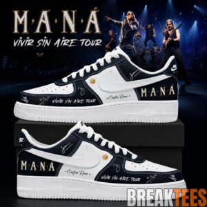 Maná “Vivir Sin Aire Tour” Night Edition Air Force 1 Shoes