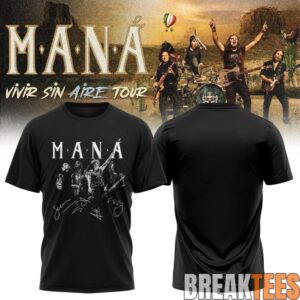 Maná “Vivir Sin Aire Tour” Limited Edition T-Shirt 1