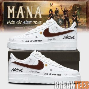 Maná “Vivir Sin Aire Tour” Night Edition Air Force 1 Shoes 1