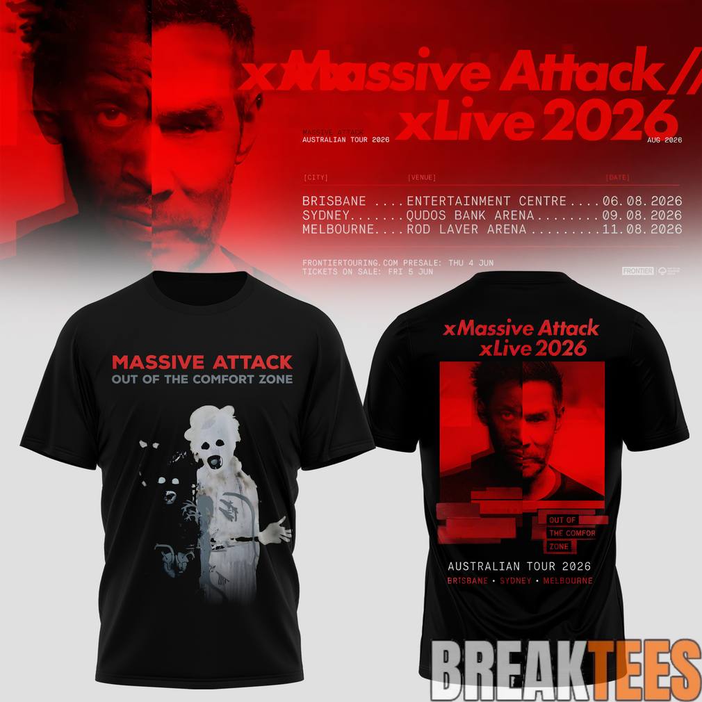 Massive Attack x Live 2026 Tour Shirt Massive Attack x Live 2026 Tour Shirt