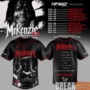 McKenzie 2.0 “NO MERCY TOUR Jersey 1