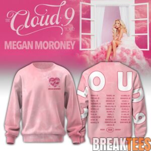 Megan Moroney The CLOUD 9 Tour Pink Sweatshirt