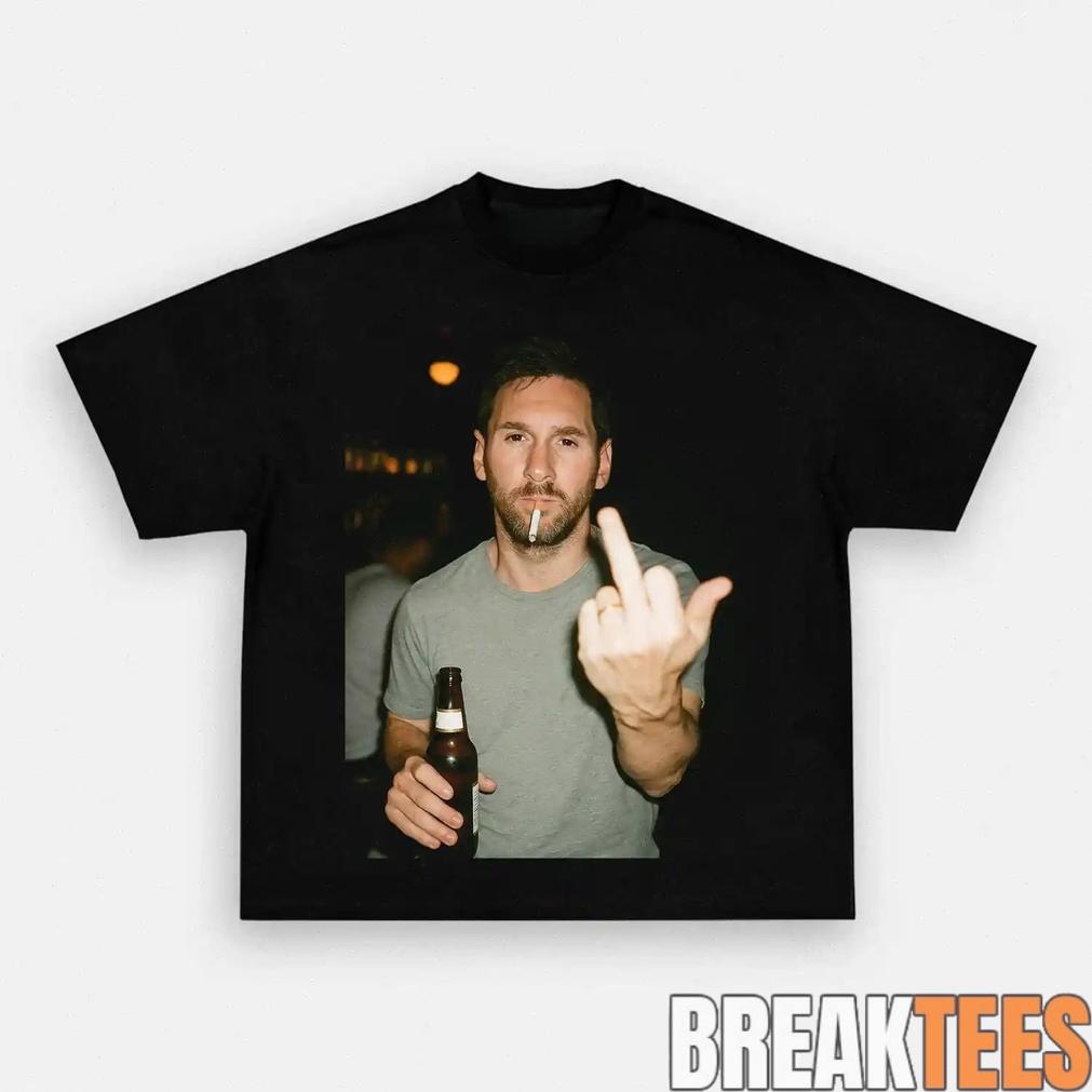Messi Drunk and Smoke After Hours Tee Messi Drunk and Smoke After Hours Tee
