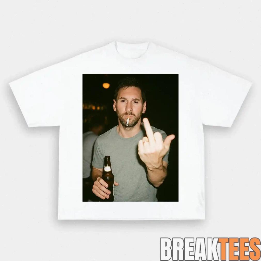 Messi Drunk and Smoke After Hours Tee Messi Drunk and Smoke After Hours Tee