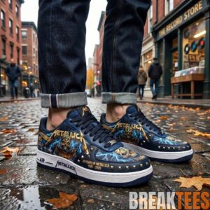 Metallica '45 Years of Metallica' Special Air Force 1 Sneaker 2