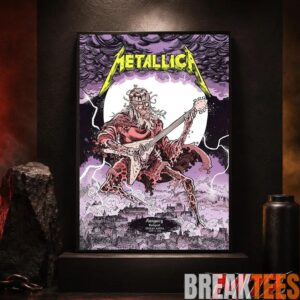 Metallica M72 World Tour June 11 2026 At Puskás Aréna Budapest Hungary Undead Lute Storm Poster Canvas 4 Metallica M72 World Tour June 11 2026 At Puskás Aréna Budapest Hungary Undead Lute Storm Poster Canvas 5