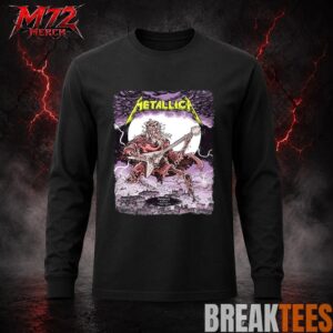 Metallica M72 World Tour June 11 2026 At Puskás Aréna Budapest Hungary Undead Lute Storm T-Shirt 2 Metallica M72 World Tour June 11 2026 At Puskás Aréna Budapest Hungary Undead Lute Storm T-Shirt 2