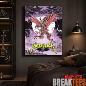 Metallica M72 World Tour June 13 2026 At Pusks Arna Budapest Hungary Winged Beast Storm Poster Canvas 1 Metallica M72 World Tour June 13 2026 At Pusks Arna Budapest Hungary Winged Beast Storm Poster Canvas 1
