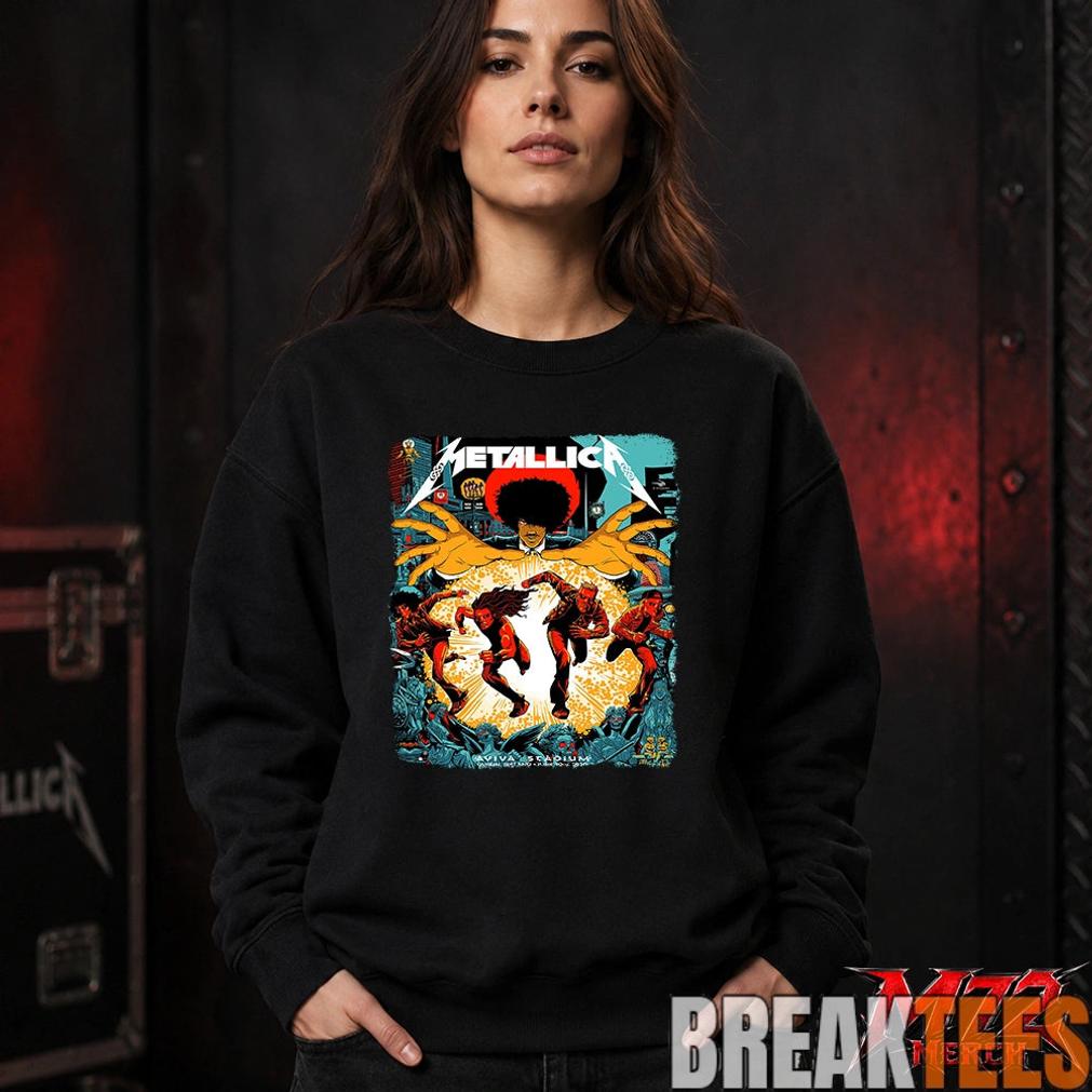 Metallica M72 World Tour June 19 2026 At Aviva Stadium Dublin Ireland Chase Scene Artwork T-Shirt Metallica M72 World Tour June 19 2026 At Aviva Stadium Dublin Ireland Chase Scene Artwork T-Shirt
