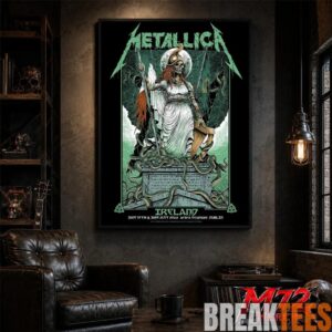 Metallica M72 World Tour June 19 And June 21 2026 At Aviva Stadium Dublin Ireland Skeleton Warrior Artwork By Gary Ronaldson Poster Canvas 3 Metallica M72 World Tour June 19 And June 21 2026 At Aviva Stadium Dublin Ireland Skeleton Warrior Artwork By Gary Ronaldson Poster Canvas 3